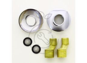 Rosette + rondelle + pied en s 3041x0-01b 3973041X001B