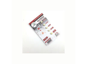 Set 5 injecteurs gaz naturel table cuisson 00537525