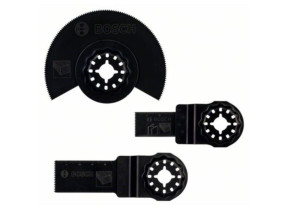 Set d\'accessoires pour outils multifonctions, 3 pcs Bosch Outillages 2607017323 N/A