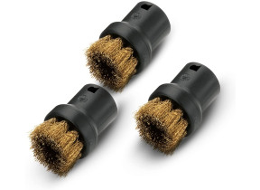 Set de 3 brosses rondes avec poils en laitons 2.863-061.0