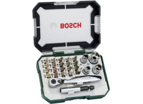 Socket et jeu de bits Bosch 2607017393 27 unités