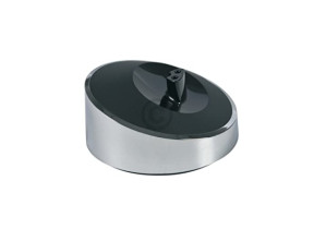 Socle de charge chromé / noir 81572662