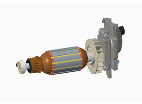 Sp - kit 8.rotor and gear assembly. 750w jig saw 422KIT8.750JS3