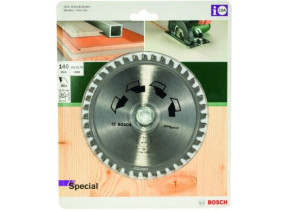 SPECIAL Lame de scie circulaire D 140 mm Diamètre 20 mm Z 40 BOSCH 2609256885