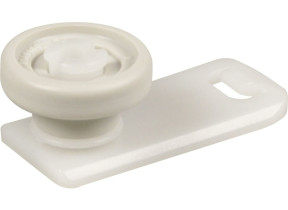 Support + roulettedepaniersuperieurlave-vaisselle 7649011