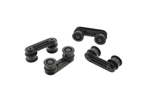 Support + roulettes (x4) de panier supérieur 4055260790