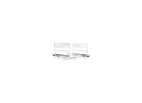 Telescoping extension rails 1-fold 17000167