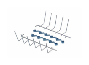 Tiges rabattables + maintiens de panier supérieur 00489466