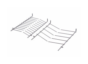 Tiges rabattables panier supérieur 00489467