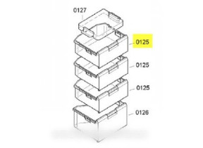 Tiroir de réfrigérateur 00448990
