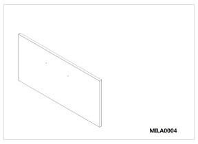 Tiroir panneau avant 339MILA0004