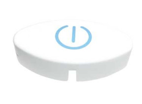 Touche on-off blanc(pw) indesit evo3 C00143006