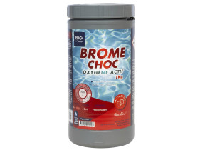 Traitement choc sans chlore brome choc activ brome 1kg 200100