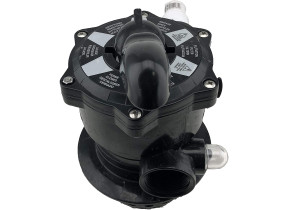 Vanne 6 voies top bride noire 900407NO