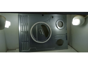 Vented arrière panel (4mm rivet) as C00383247