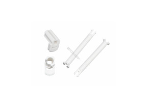 Vis (2) plastique pour projecteur nf compatible pour astral 4403014007