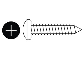 Vis 5x25 mm hard.ap 208HARDAP