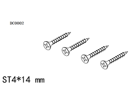 Vis st4 * 14mm 259DC0002