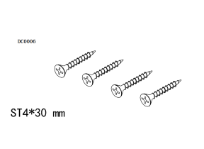 Vis st4 * 30mm 259DC0006