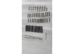 Visserie + pieds plastique + capuchons plastique 317241-01 pour racine 53931724101