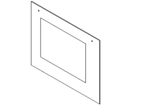 Vitre de porte 481010862629