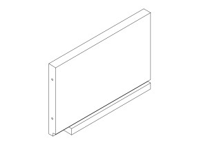 Volet 14backleft panneau highdrawer / pan arrier gauch tiroi 208A19130O14