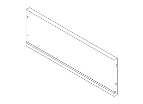 Volet 18right cote groupe de haut tiroir / cote droit tiroir 208A19130O18
