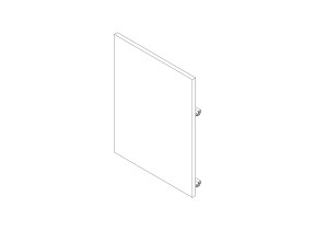 Volet 2left side / cote gauche 208A19108OSAS2