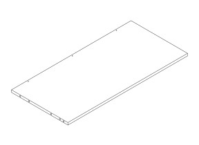 Volet 3bottom / dessous 208A19129O3