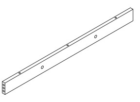 Volet 3retour cadre de haute / haute traverse arriere 208A19164E3