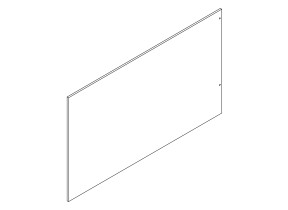 Volet 8back panneau / panneau arriere 208A19130O8