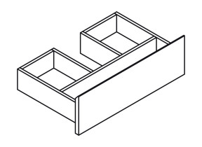 Volet 9hight gauche tiroir / tiroir haut gauche 20819100V1OSAS9