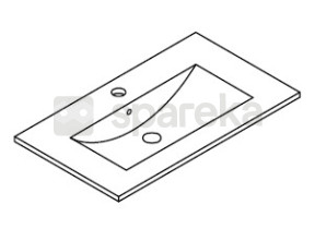 80cm vasque 46CPS6006AC