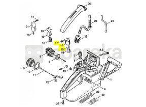 Aeration reservoir 1121-350-5802