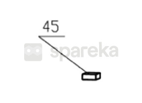Balai de charbon de ic2100ag 078IC2100AG45