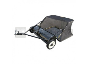 Balai-ramasseur à tracter d\'une capacité de 339 l, pour une largeur de travail de 96cm. XBISW380LT