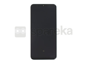 Bloc écran lcd + vitre pré-monté sur châssis noir samsung galaxy a50 a505f (officiel) GH82-19204A