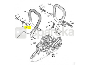 Bouchon de palier 1141-790-3800