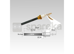 Bougie à quartz avec raccord 3/8