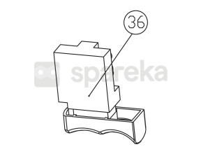 Bouton interrupteur marche / arrêt de ic570js 078IC570JS36