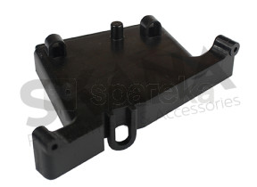 Cache plastique noir 1052931001