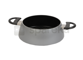 Caquelon gris avec poignée TS-01021860