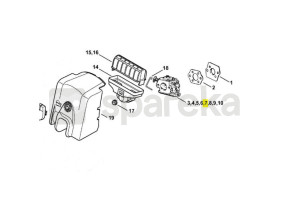 Carburateur c1q-s84 1123-120-0606