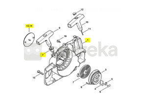 Carter ventilateur 1130-080-1800