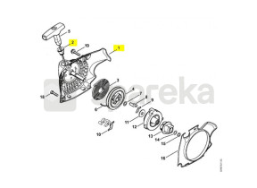 Carter ventilateur cbe 1139-080-1803