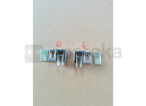 Clip paroi verre inférieure 221CUB025