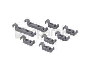 Clips de fixation rabattables de panier inférieur 00611472