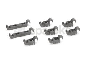 Clips fixation de tiges rabattables panier inférieur 00611472
