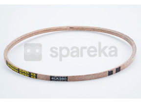 Courroie lisse trapézoïdale aramide mitsuboshi super kb série 4l (section 12,7x8mm) longueur ext: 38
