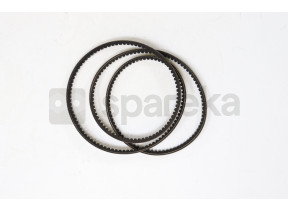 Courroie trapézoïdale crantée américaine série 3l (section 10x6mm) longueur ext: 1379mm 3L550